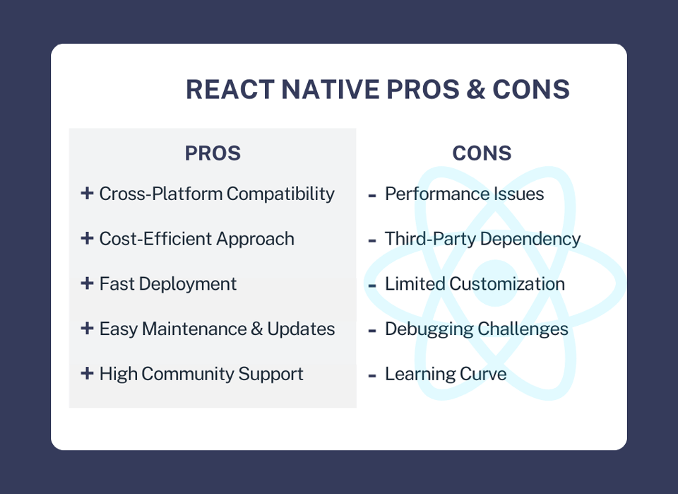 react native pros and cons