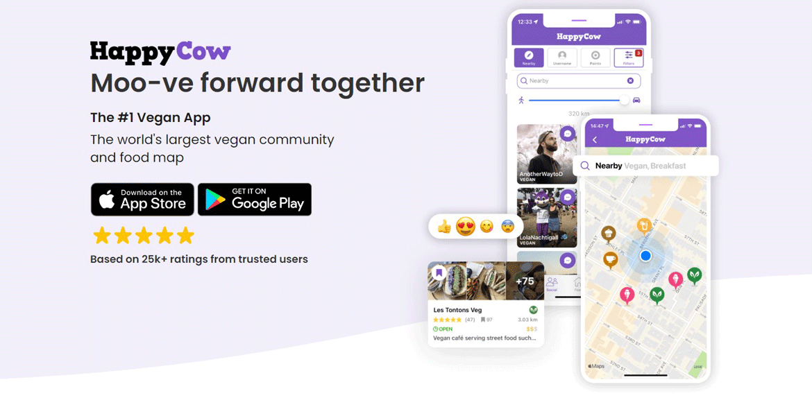 happycow app