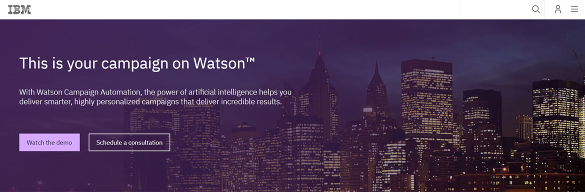 ibm watson campaign automation